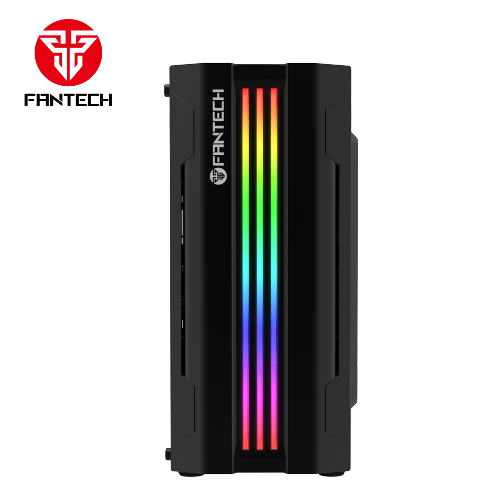 Fantech Новое поступление Элегантный Стиль PC игровой чехол с синхронизацией RGB Освещение ATX Средняя башня закаленное стекло Аппаратные средства