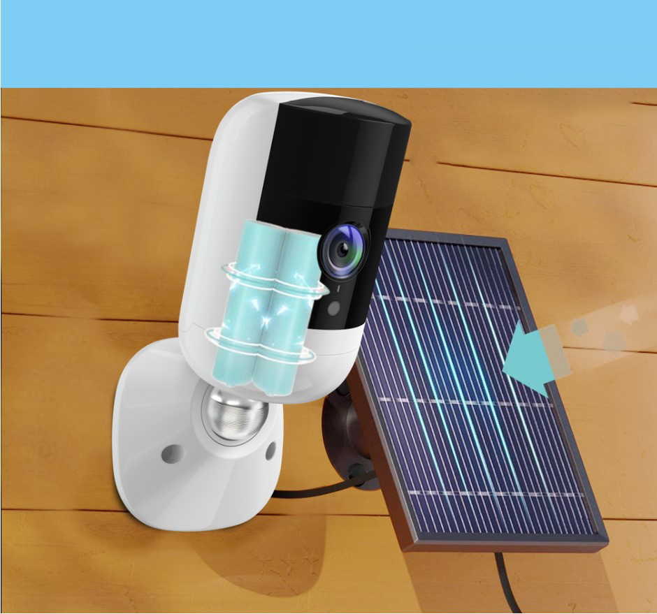 solar panel for outdoor camera