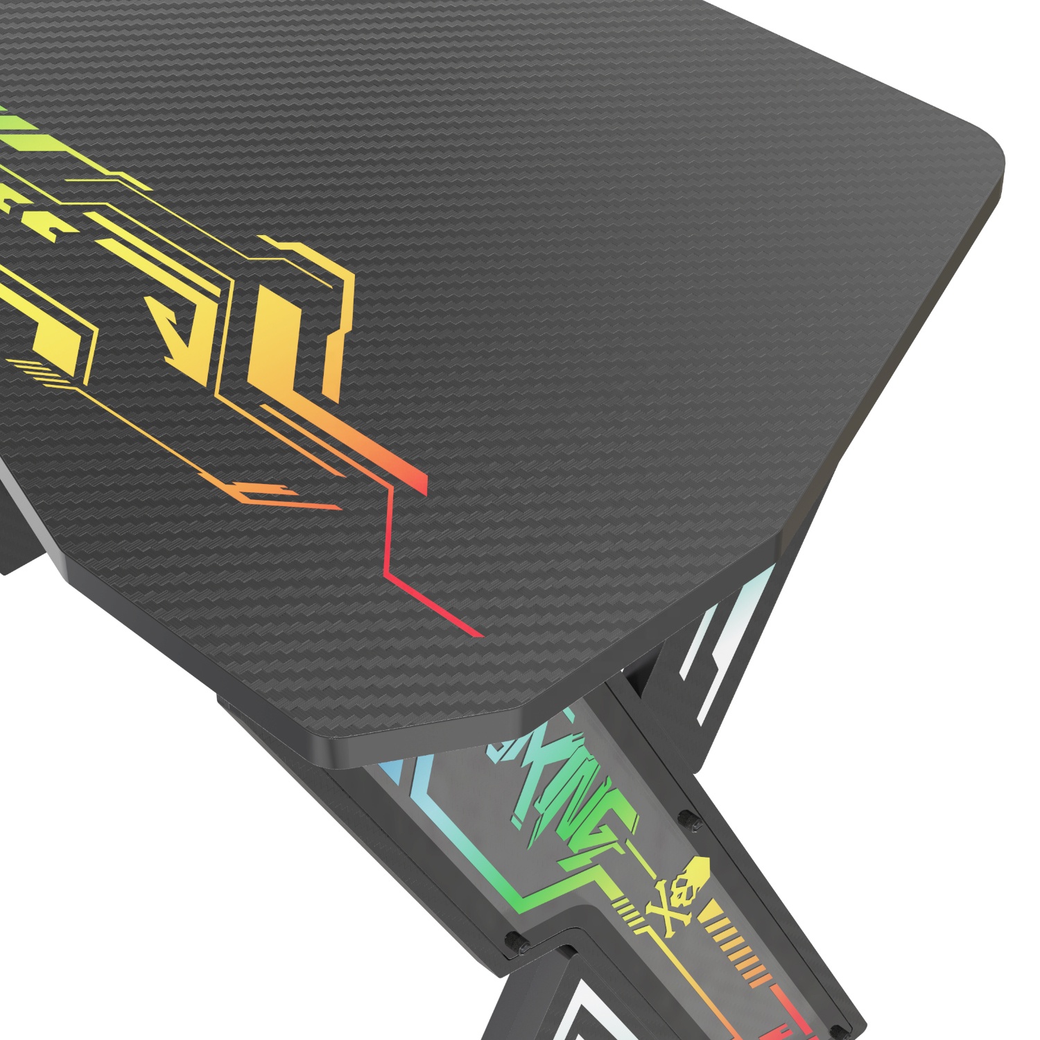 V-mounts X-образная акриловая настольная ножка с УФ-печатью игровой стол до 100 с персонализированным настольным Тотем