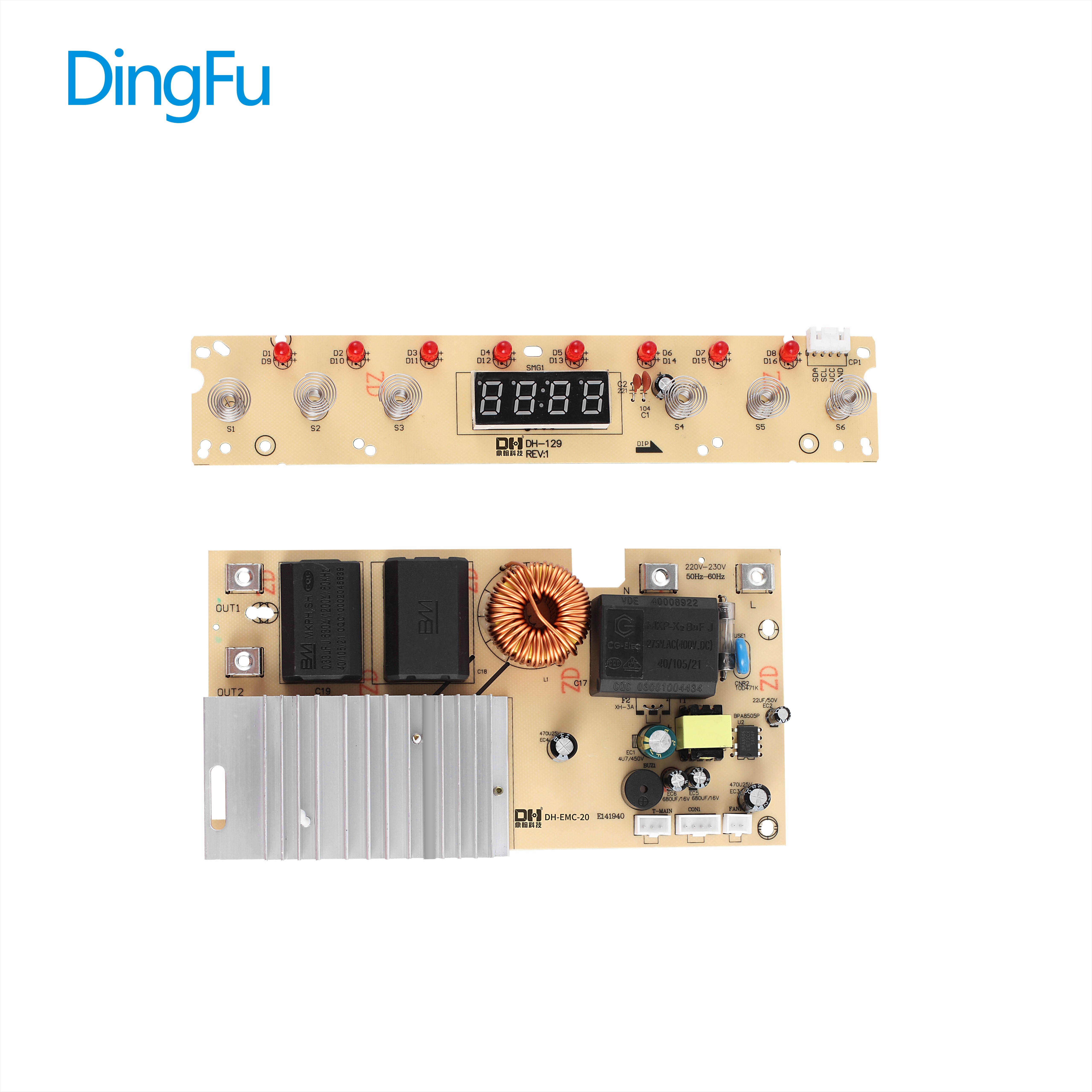 Induction Cooker Spare Parts Commercial Induction Stove Pcb Circuit Boards PASSED EMC