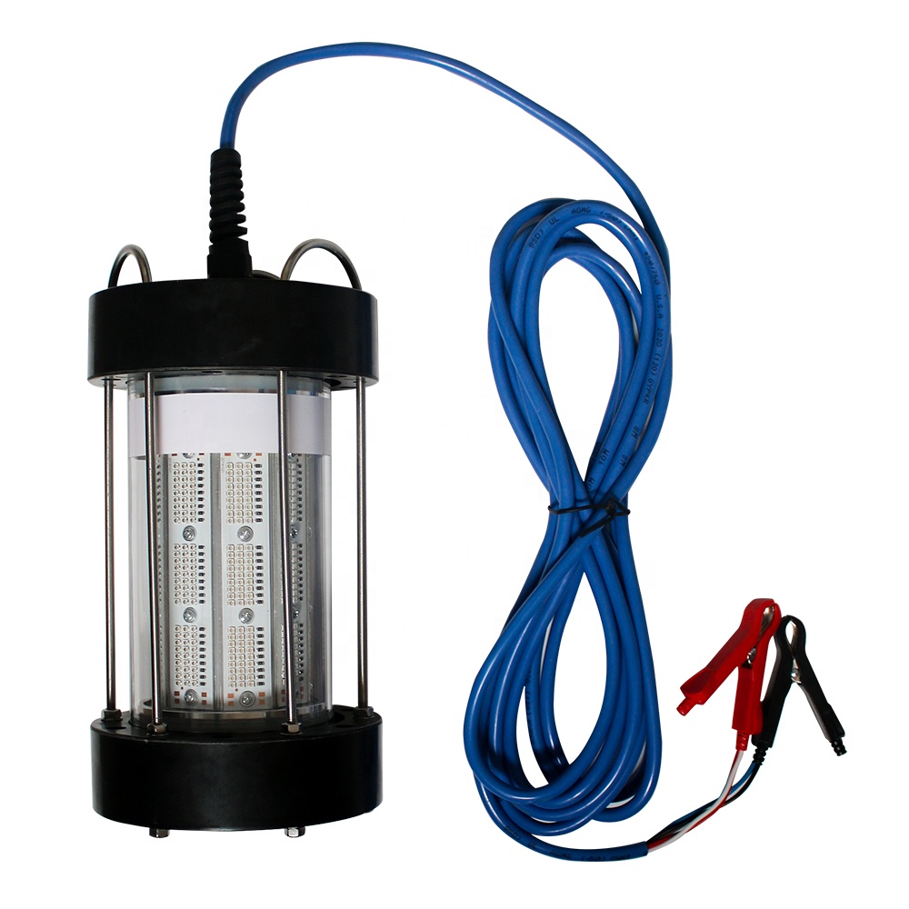 Фонари для морской воды, лампа для поиска рыбы, водонепроницаемая IP68 DC12V 500W, подводный светодиодный фонарь для рыбалки