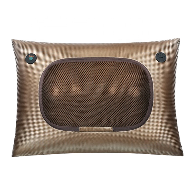 Neck Relaxation Pillow Massage Vibrator Electric Shoulder Back Heating Kneading shiatsu Massager