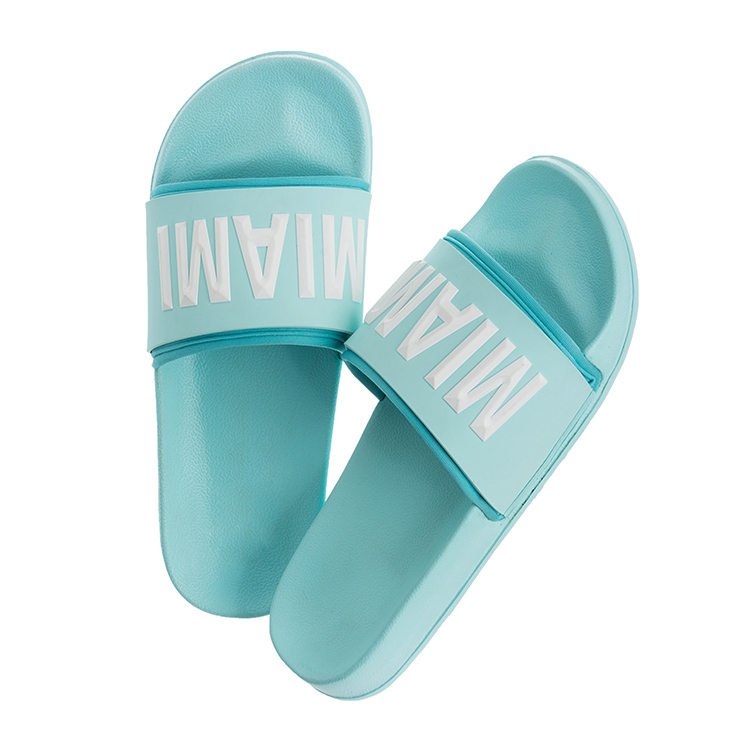 Wholesale Custom Indoor Home Slides Latest Design Summer Fashion Pvc Sandals Soft Female Slippers,Custom Printed Slippers