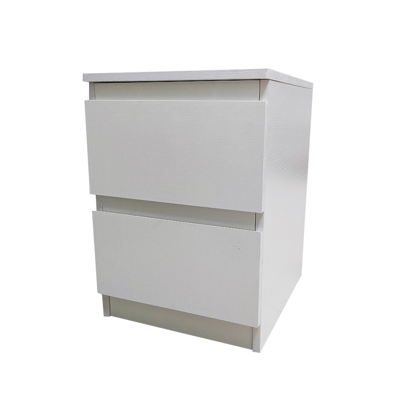 White Storage Cabinet Two-drawer Chest Of Drawers Bedside