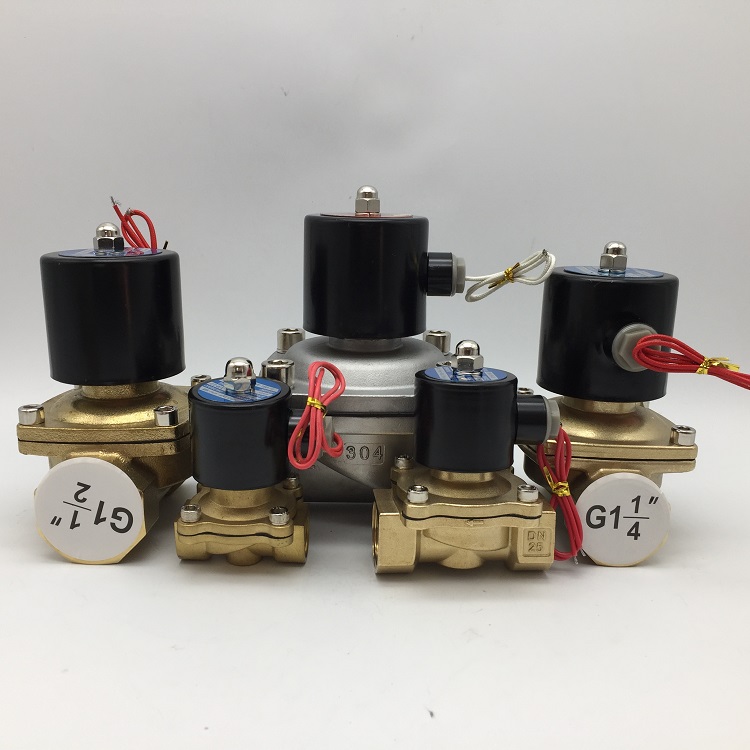 good performance 2/2 way direct acting brass solenoid valve 2w solenoid brass valve