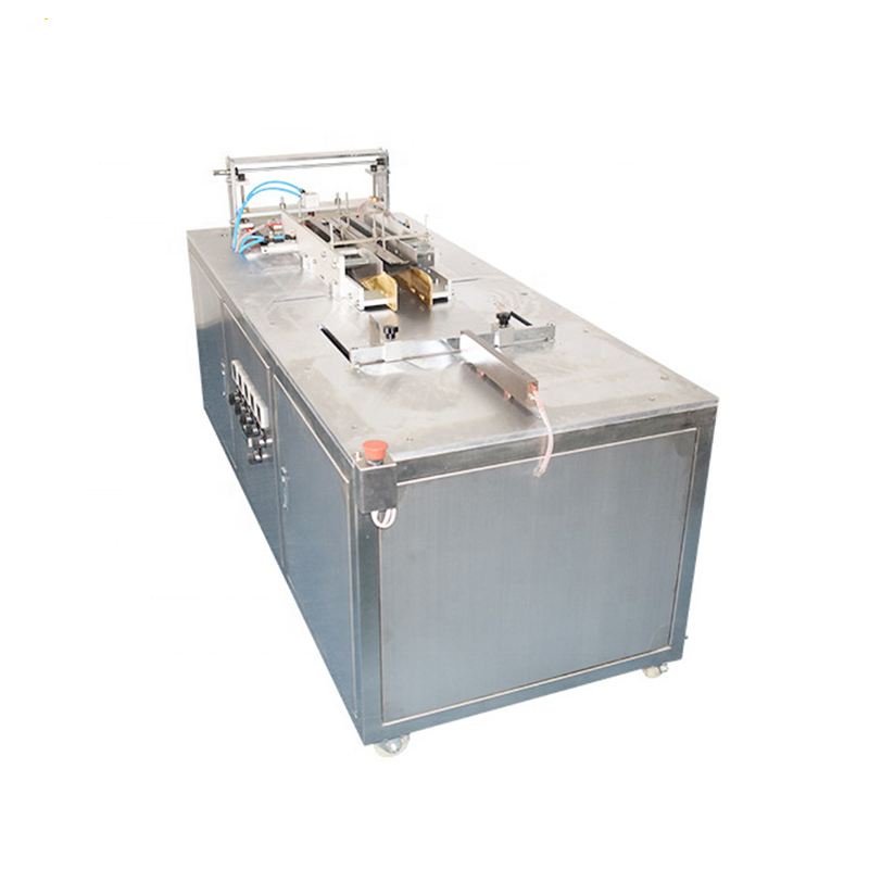 Best price semi- automatic cellophane perfume box packing machine