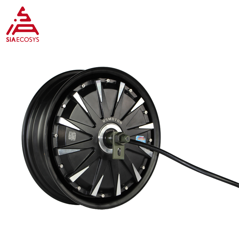 Siaecosys колесном 12 дюймов 1500W 72V 55kph мотор для центрального движения для электрического скутера