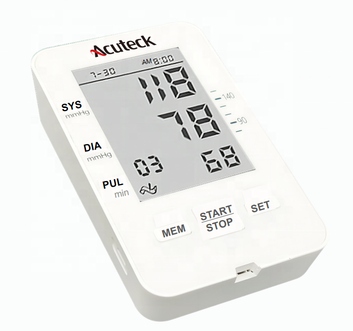 Acuteck Blood Pressure Monitor Glucosemeter Monitor Pulse & Pressure Monitor