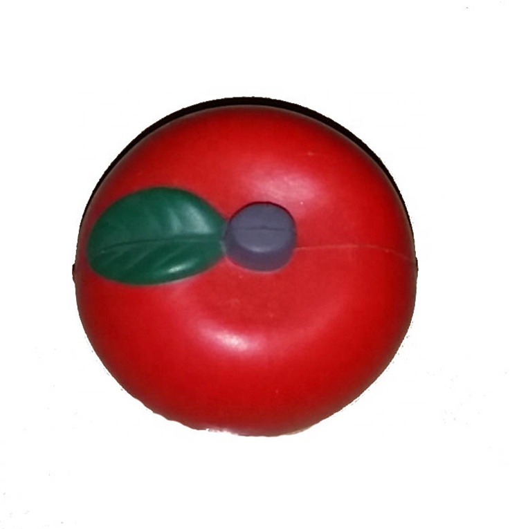 New Model Customized Children Toy Slow Rebound Pu Foam Apple