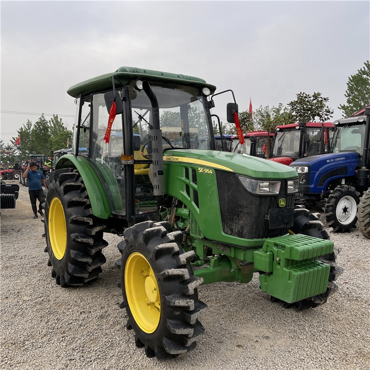 cheap 90hp agricultural 4 wheel tractor/chinese small wheel farm tractors