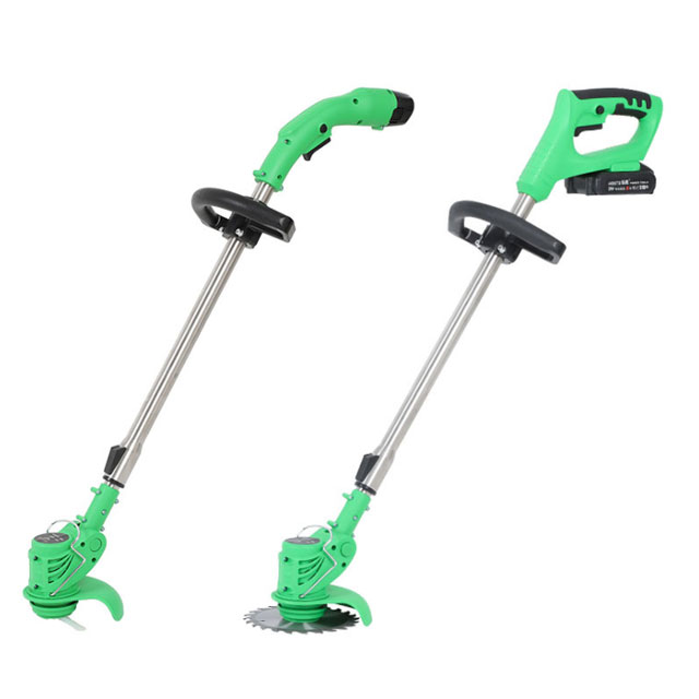 Rechargeable Lithium Battery Cordless Lawn Mower Electric Grass Trimmer