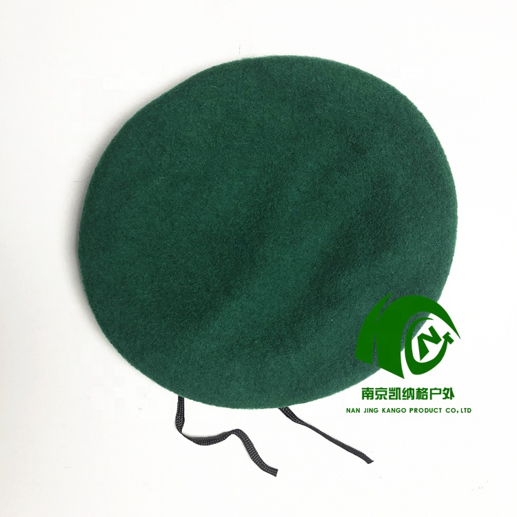 KANGO 100% Wool Custom Logo military beret hats, army beret caps, military beret caps