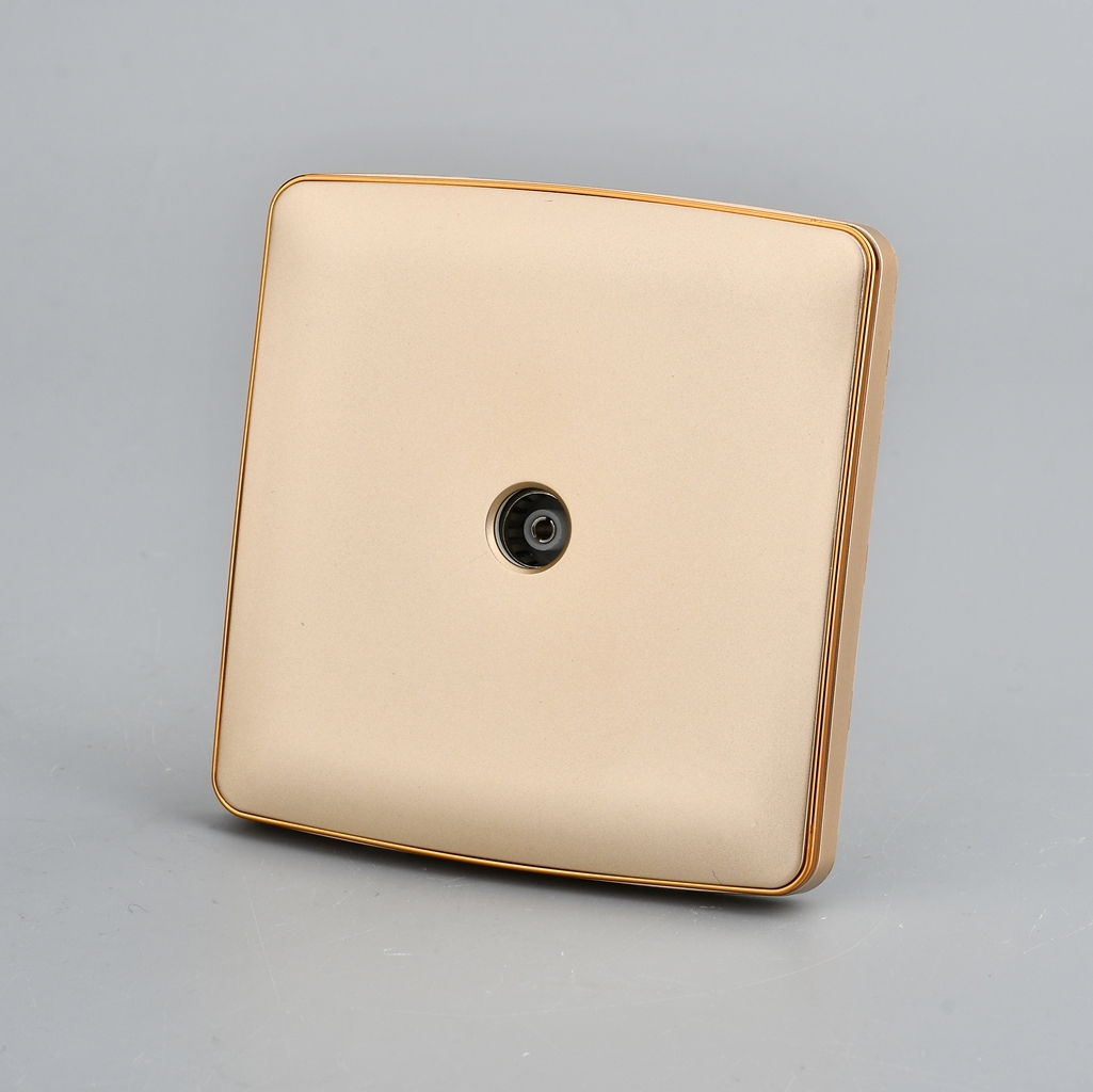Customized Color High Quality British Standard Wireless TV Wall Socket Home Sockets Switches And Socket