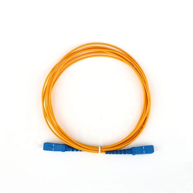 Ftth manufacture sc-sc Simplex желтый Внутренний оптический кабель 3 метра патч-корд