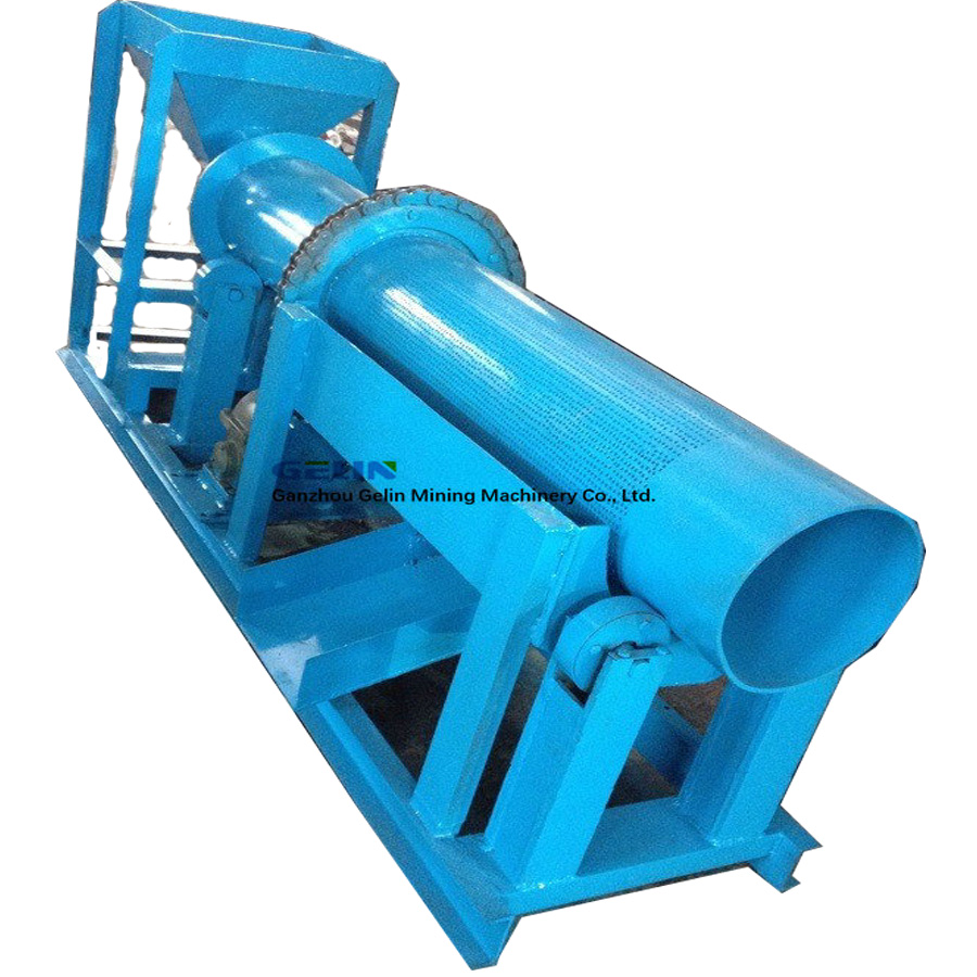 Clay Gold Rotary Drum Scrubbing Washer Gold Dust Separating Machine