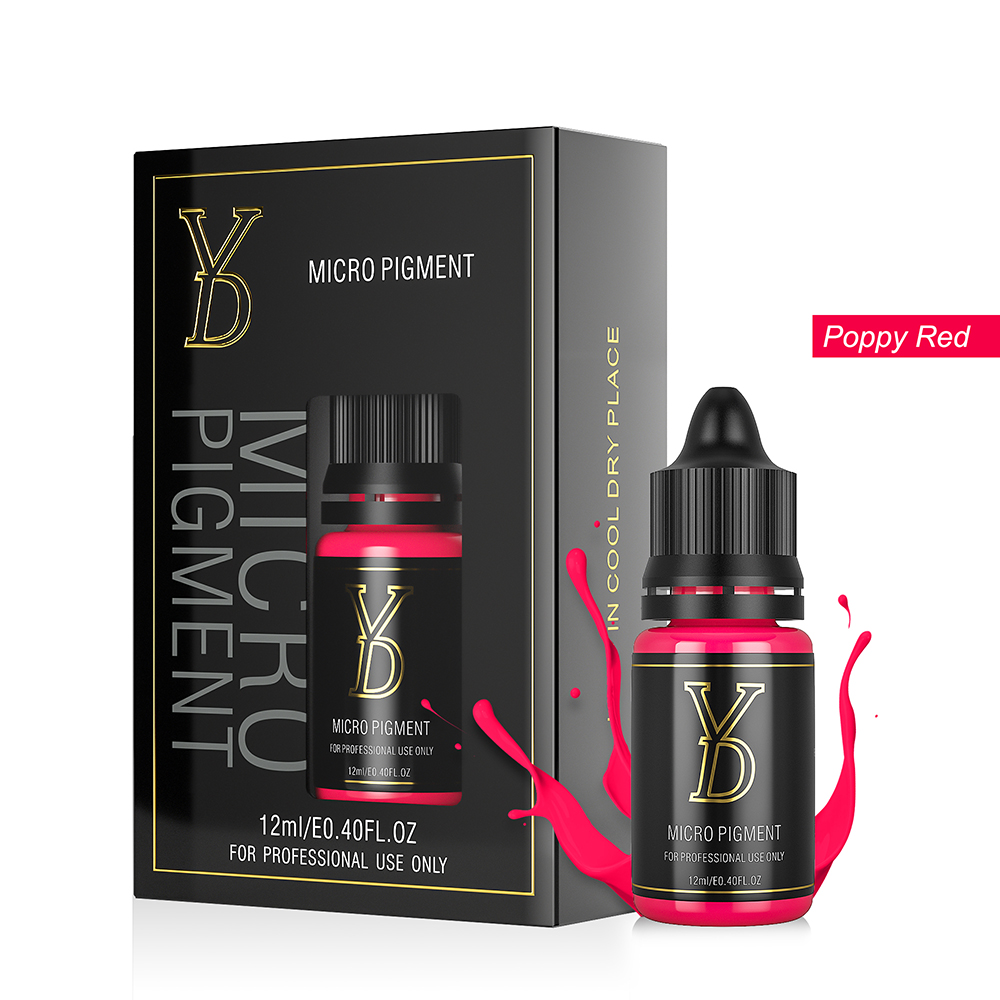 Wenshen tattoo equipment and supplies YD brand organic liquid brow pigment for microblading machine permanent makeup