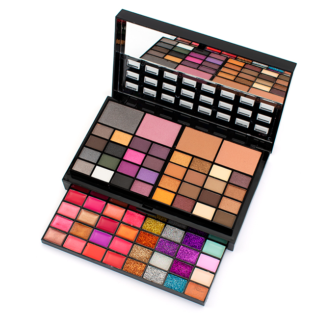 Can OEM/ODM Full 72 Color Eyeshadow Palette Blush Lip Gloss Concealer Kit Beauty Makeup Set