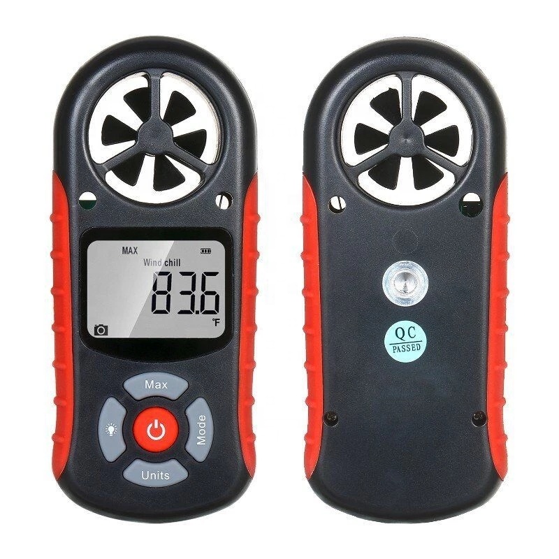 8 in1 Ручной цифровой анемометр btmeter BT-100-WM цифровой анемометр барометр ручной скорость ветра тестер температуры влажности