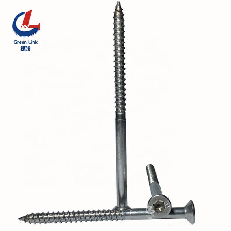 Горячая ковка из нержавеющей стали, винты по дереву Torx Csk, винты по дереву Din7997, винты по дереву