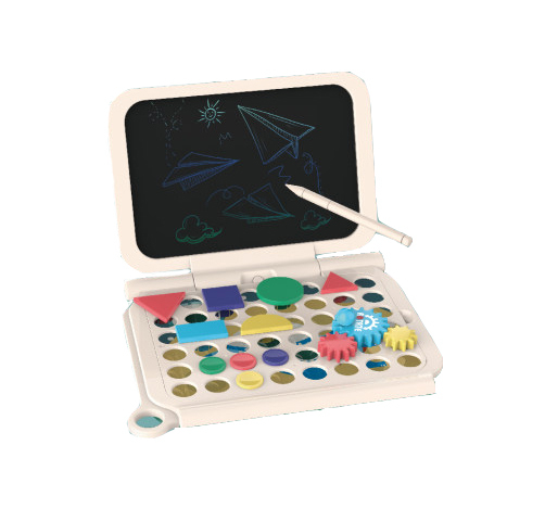 New Products Children's Puzzle Game Splicing Liquid Crystal Handwriting Board (10 Inch)