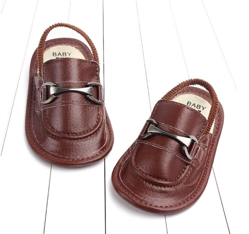 KYO Baby Home Soft Sole Breathable Summer Toddler PU Shoes Boys Breathable