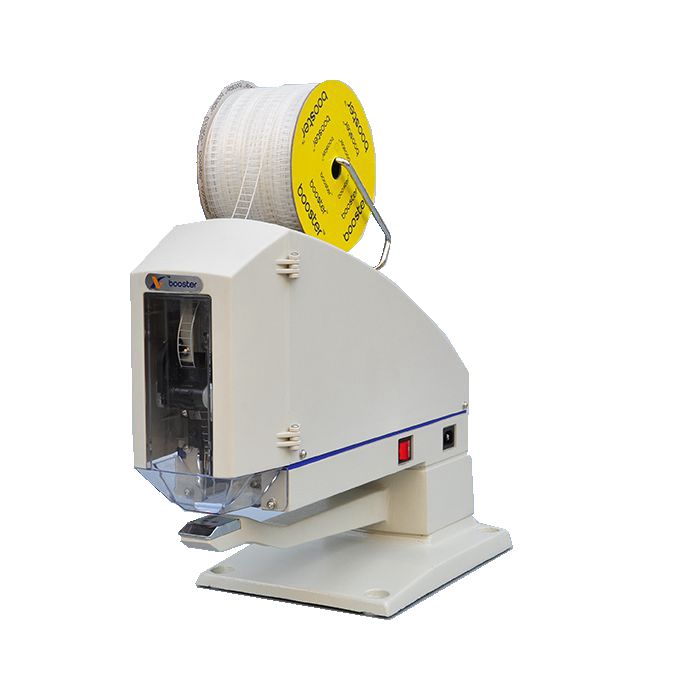 Booster OEM jeans tagging machine label tag machine price automatic clothing shirts socks elastic staple machine
