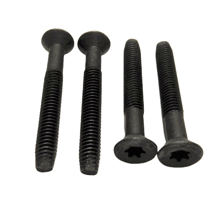 C1022 черный Torx с плоской головкой типа F нить доски режущей головкой