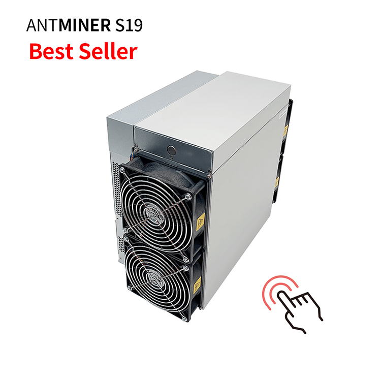 2021 s19 95T Btc Miner Asic Mining Antminer S19 pro 110Th/S с Psu