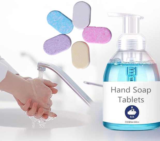 Daily Cleaning Liquid Hand Foaming Natural Hand Eco Soap Tablets