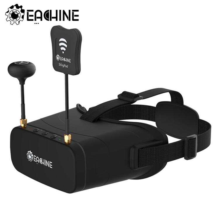 Система управления полетом Eachine EV800DM повышен 8G 40CH FPV очки с HD DVR 3 дюймов видео гарнитура сборка 2000mAh аккумулятор-EV800DM квадролет с дистанционным управлением с видом от первого лица очки