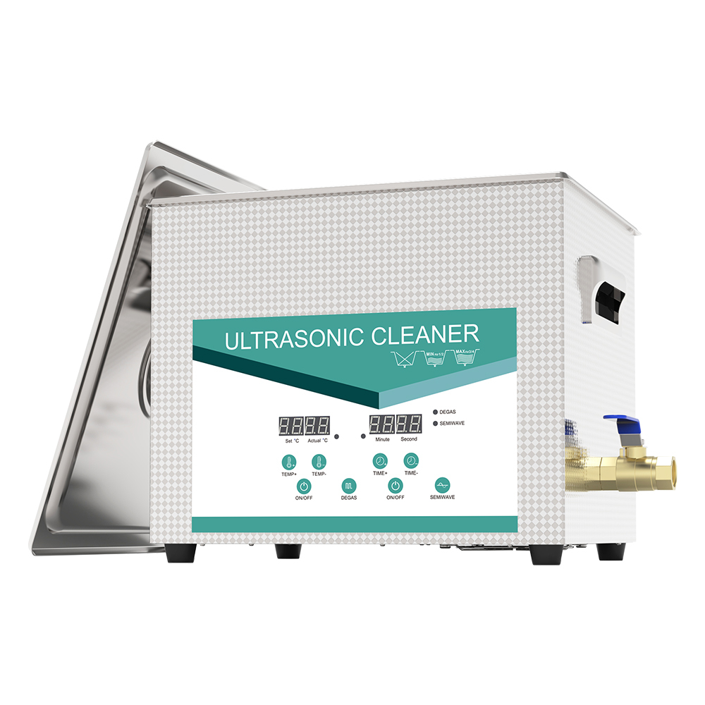 For medical surgical instruments tools ultrasonic ultrasound cleaning machine 10L digital with heater &drainage