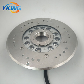 FT108 12X3 Вт 316L нержавеющая сталь 36 DC24V RGB Подводные светодиодные сопла огни для фонтанов