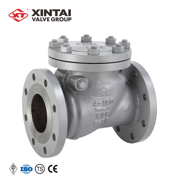 XINTAI 4 inch customized WCB price API swing check valve for pipeline
