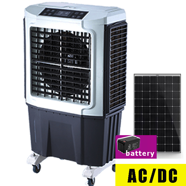 AC DC солнечный промышленный охладитель с испарительной системой охлаждения