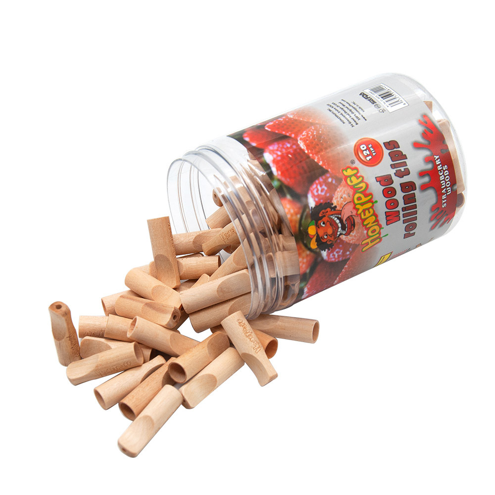 Flavor Wood Mouthpiece Filter Tips Wooden Mouthpieces Cigarette Holder Pipe