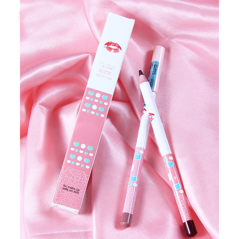 Oem Matte Long Lasting Cosmetic Lip Liner Waterproof Lip Liner Pencil Private Label
