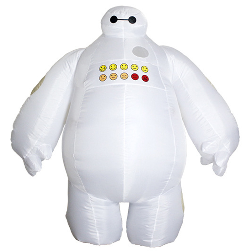 Halloween Costume Big White Cartoon Doll Walking Costume Anime Performance Activity Props Inflatable Costumes for Adults