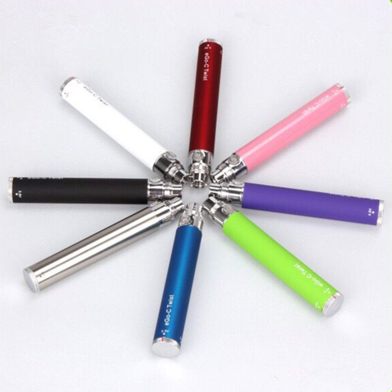 510 Thread Rechargeable Vape Pen Battery Ego E Cigarette Ego-c Twist Battery
