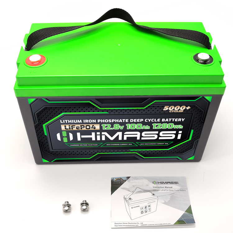 Built in Smart BMS Low temperature Li Batteries 12v 100Ah Lifepo4 Battery Support Phone Link For Rv Electric Golf Cart Marine