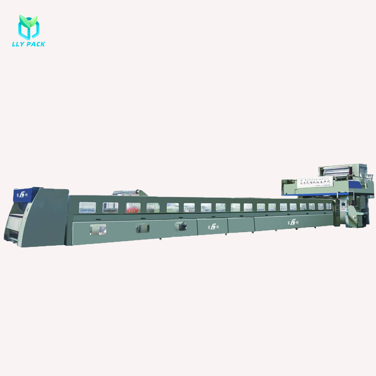 Chinese Factory Double Facer Corrugated Board Production Line Cardboard Making Machine