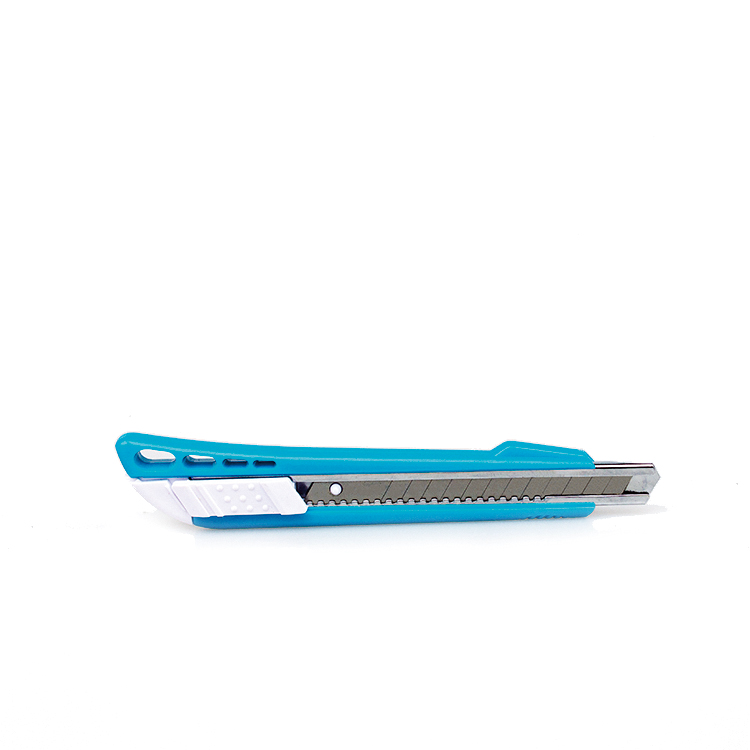High Quality Product Cutting Knife Blank Wave-Point Button Auto-Lock Snap-Off Utility Handmade Knives Stationery Knife