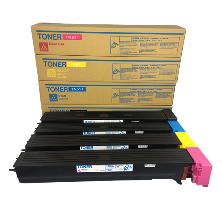 Оптовая продажа с завода, совместимый тонер-картридж TN611 для Konica Minolta BIZHUB c451/C550/C650/C452/C552/C652/C652DS