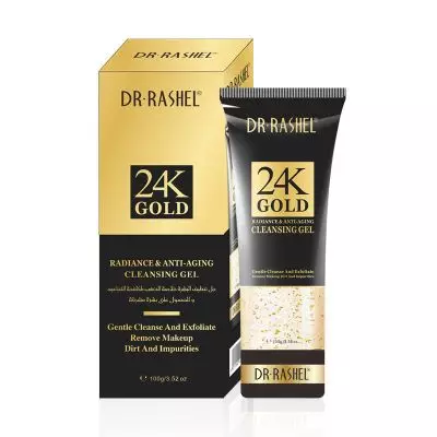 Dr. Rashel 24K GOLD Radiance & Anti-Aging Cleaning Series-24K Gold Radiance & Anti-Aging Cleansing Gel 100ML