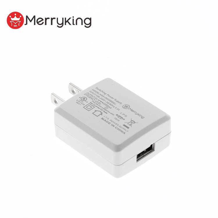 UL cUL сертифицированное USB настенное зарядное устройство 5V 0.5A 1A 1.5A 2A 3A адаптер питания