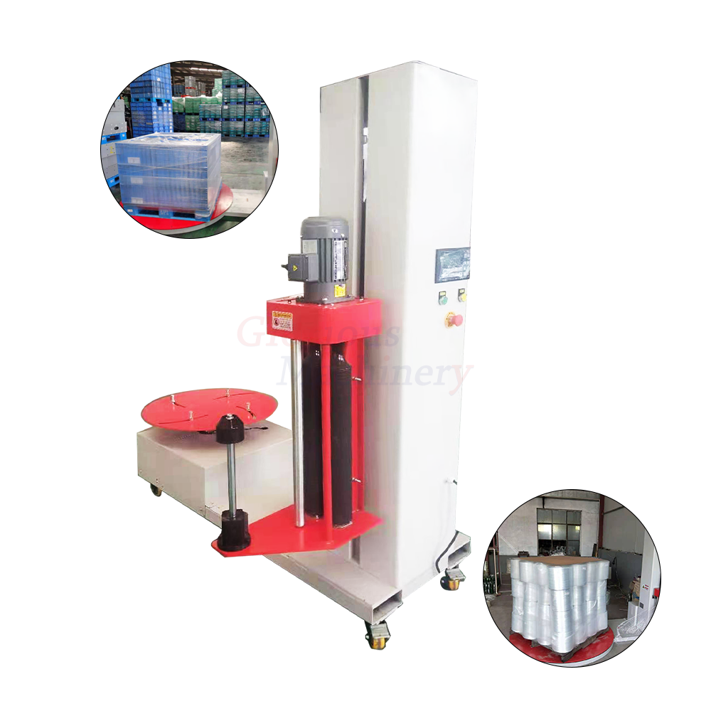Pre-stretch Film Winding Wrapping machine For Large Item automatic tray wrapping machine