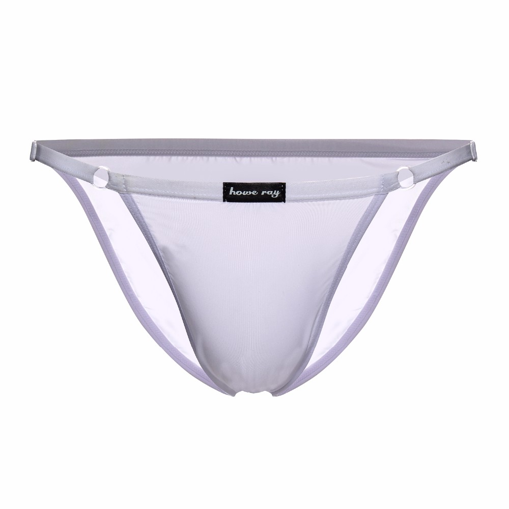 Fashion alternative adjustable sexy men's underwear, pink temptation men's ice silk triangle underwear