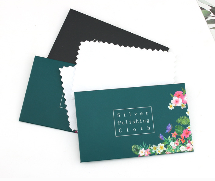 wholesale cheap price and better quality jewelry polishing cleaner cloth with your brand printing