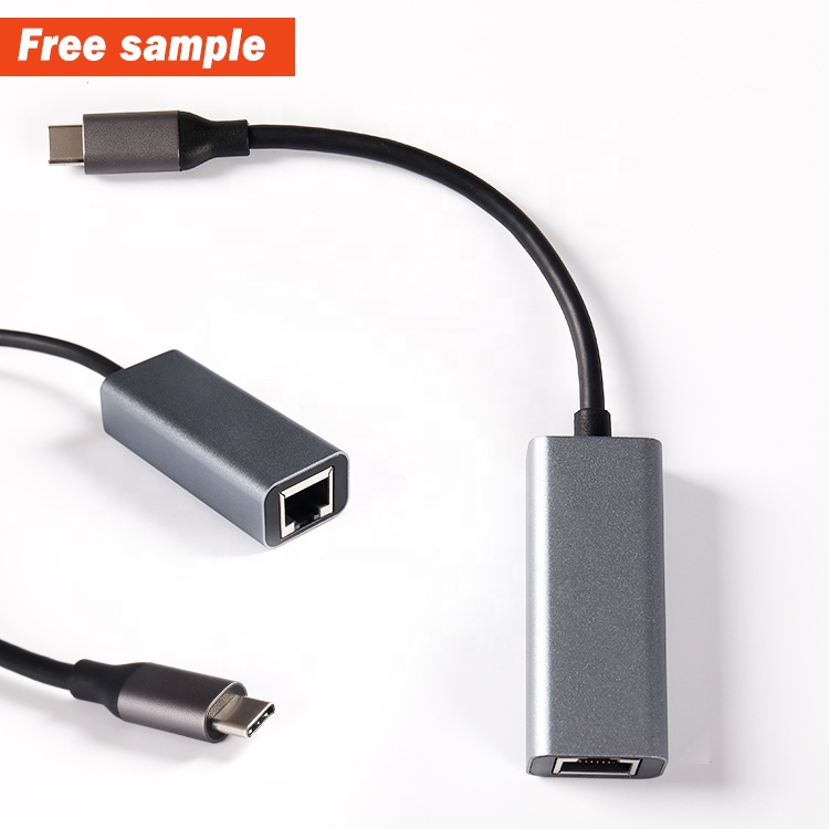 Amazon продает 0,15 м портативный адаптер usb-c 3,1 Ethernet LAN 1000 Мбит/с штекер-гнездо Тип c к rj45