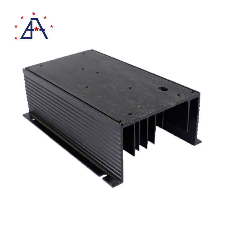 OEM/ODM алюминиевый экструзионный плакировкой цинка CNC подвергая механической обработке теплоотвод