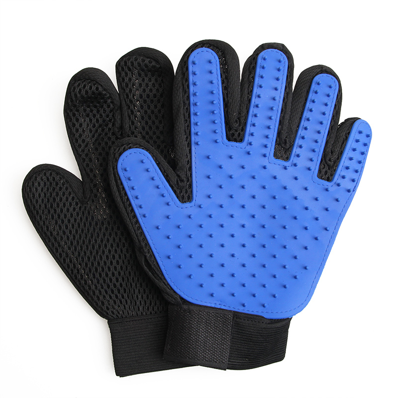 Amazon Hot Sale Magic Pet Cleaning Grooming Brush Glove Pvc Pet Hair Remover Grooming Glove